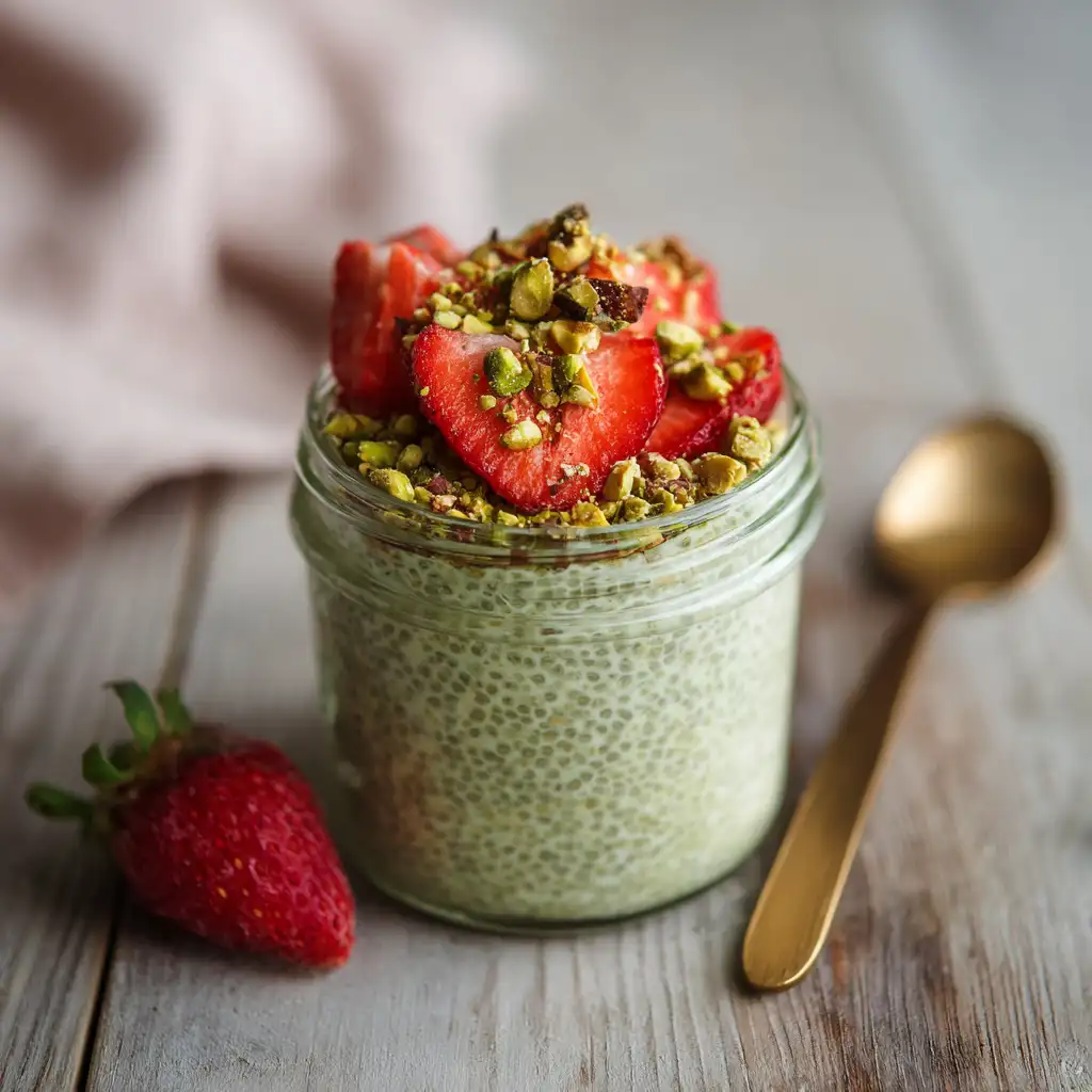 Pistachio Chia Pudding Made Simple: High-Protein & Plant-Based