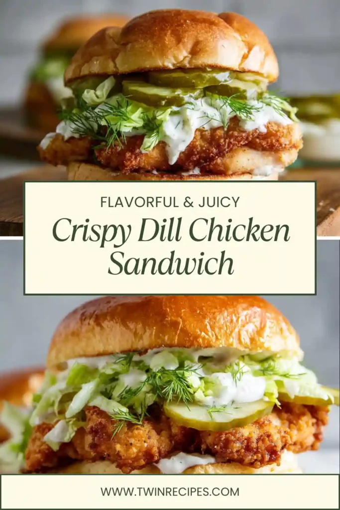 Golden fried chicken sandwich on a toasted brioche bun.