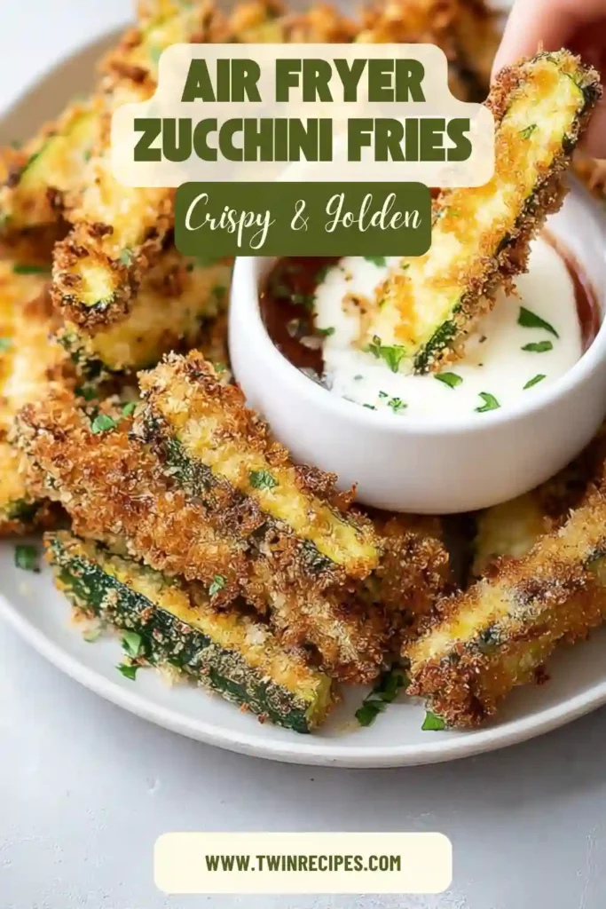 Healthy low-calorie zucchini fries with Parmesan