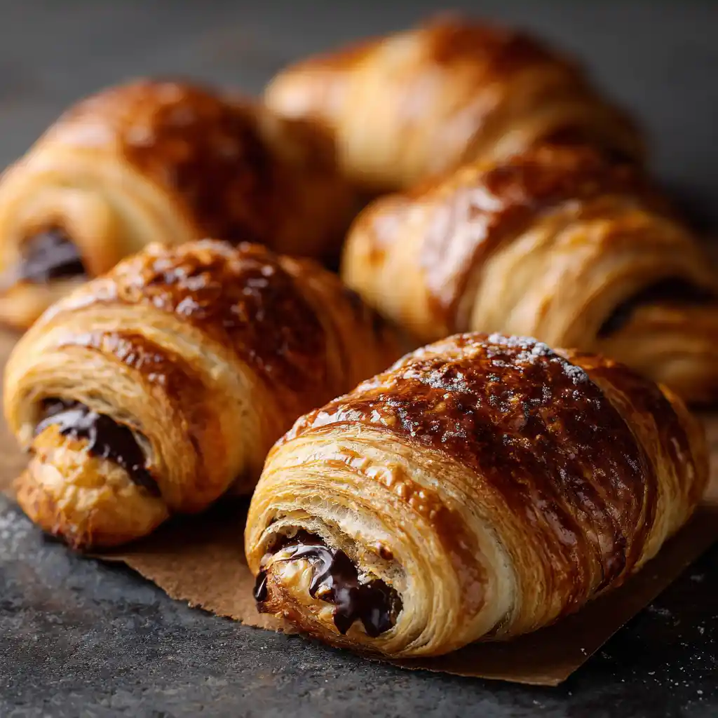 Easy Homemade Chocolate Croissants – Buttery, Flaky &amp; Irresistible