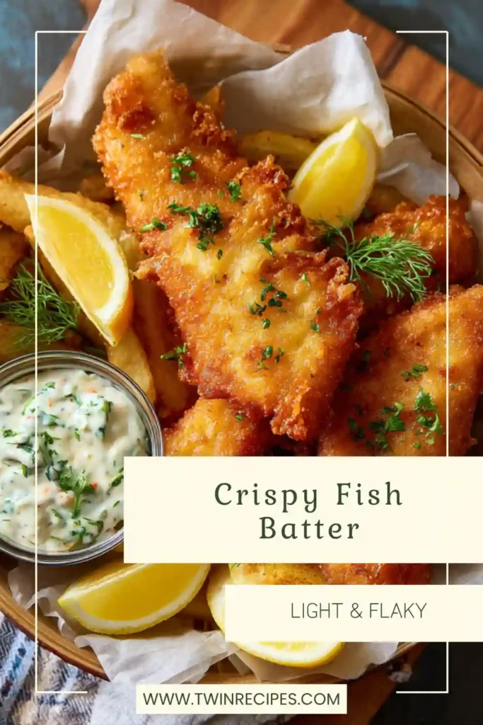 Crispy homemade fish ready for serving