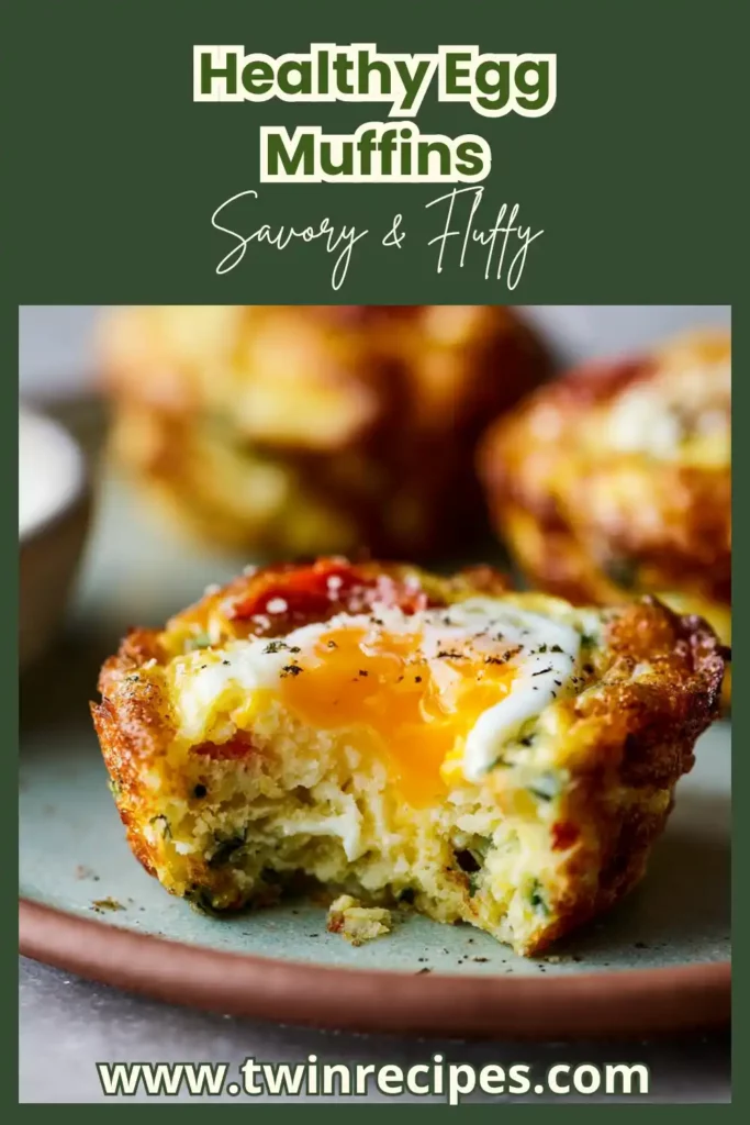 Egg muffins with vegetables and cheese in a muffin pan