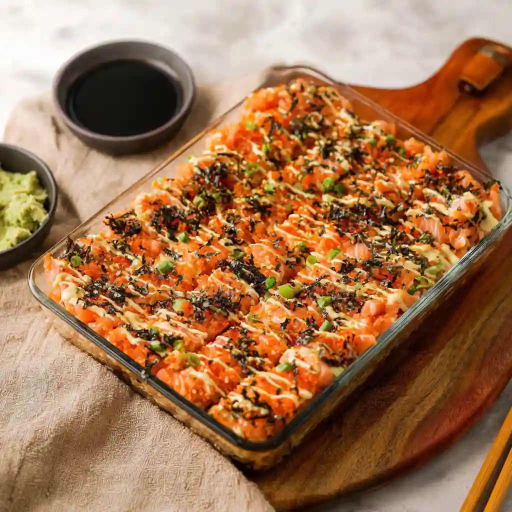 Salmon Sushi Bake – The Viral Recipe Everyone’s Talking About