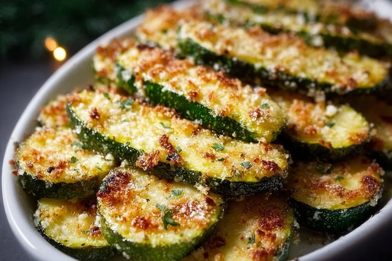 Baked Parmesan Zucchini