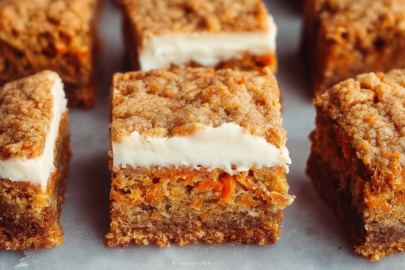Carrot Cake Bars with Cream Cheese Frosting