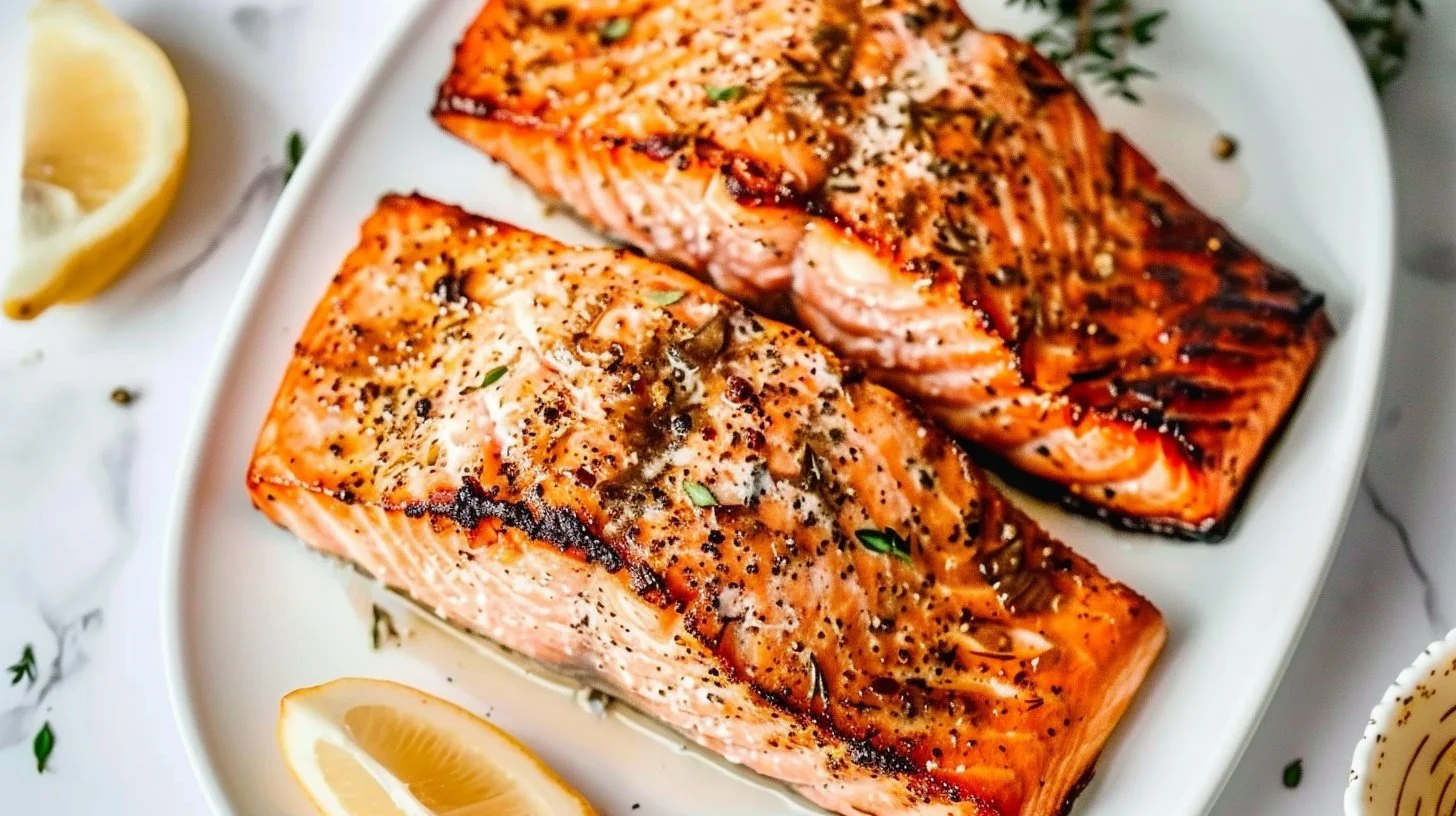 Air Fryer Salmon