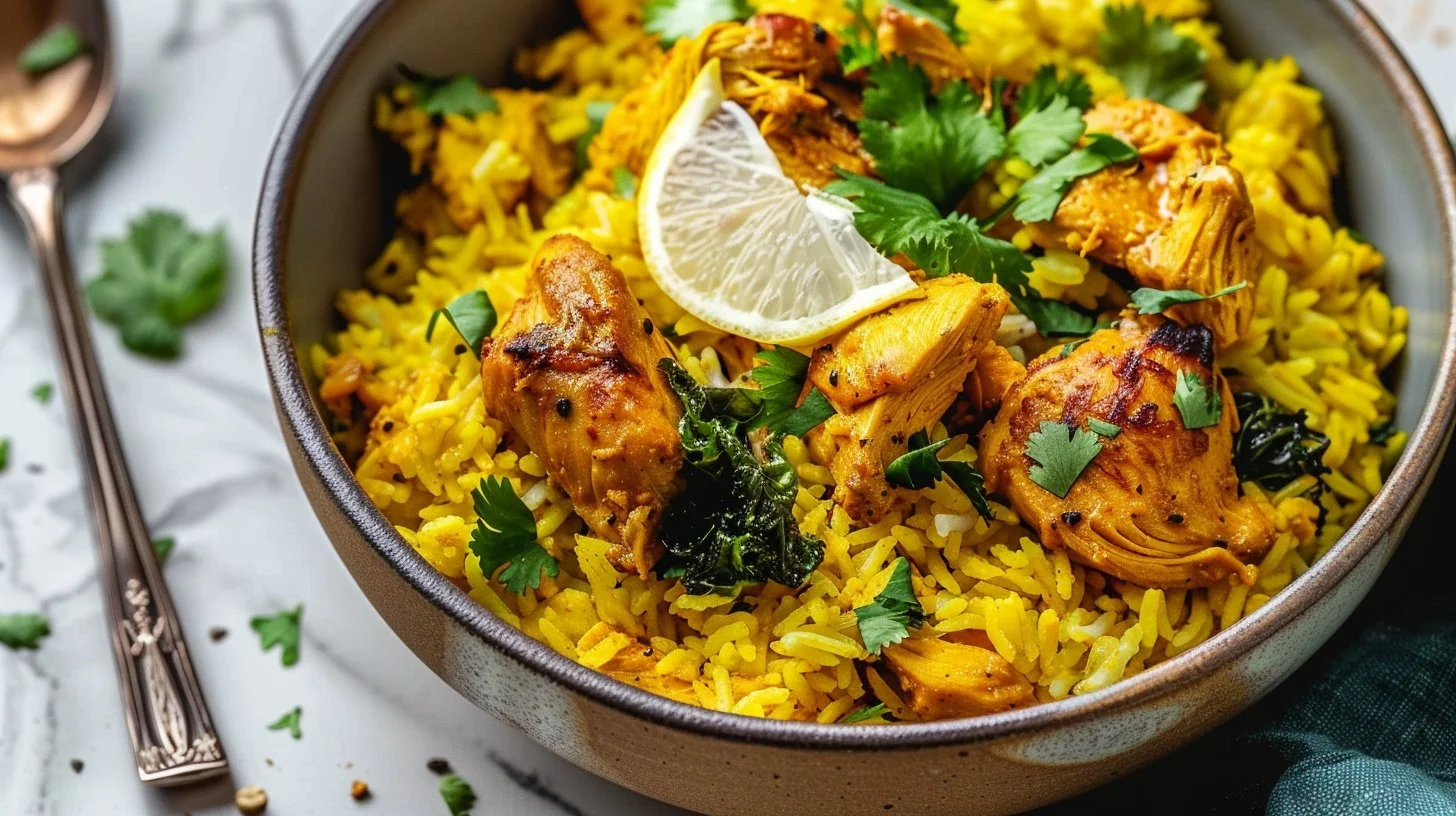 Anti Inflammatory Turmeric Chicken &amp; Rice
