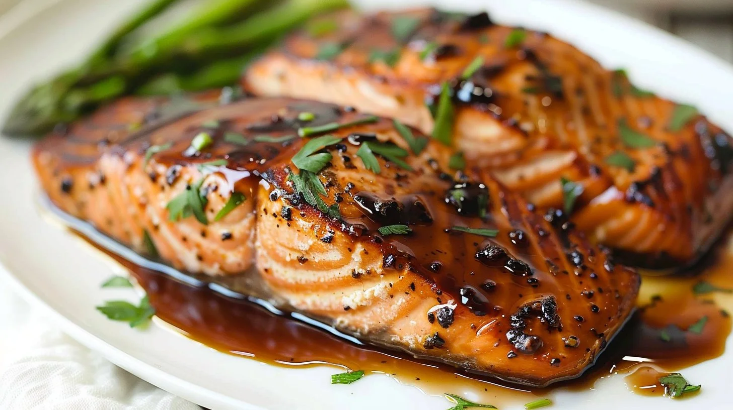 Balsamic Glazed Salmon