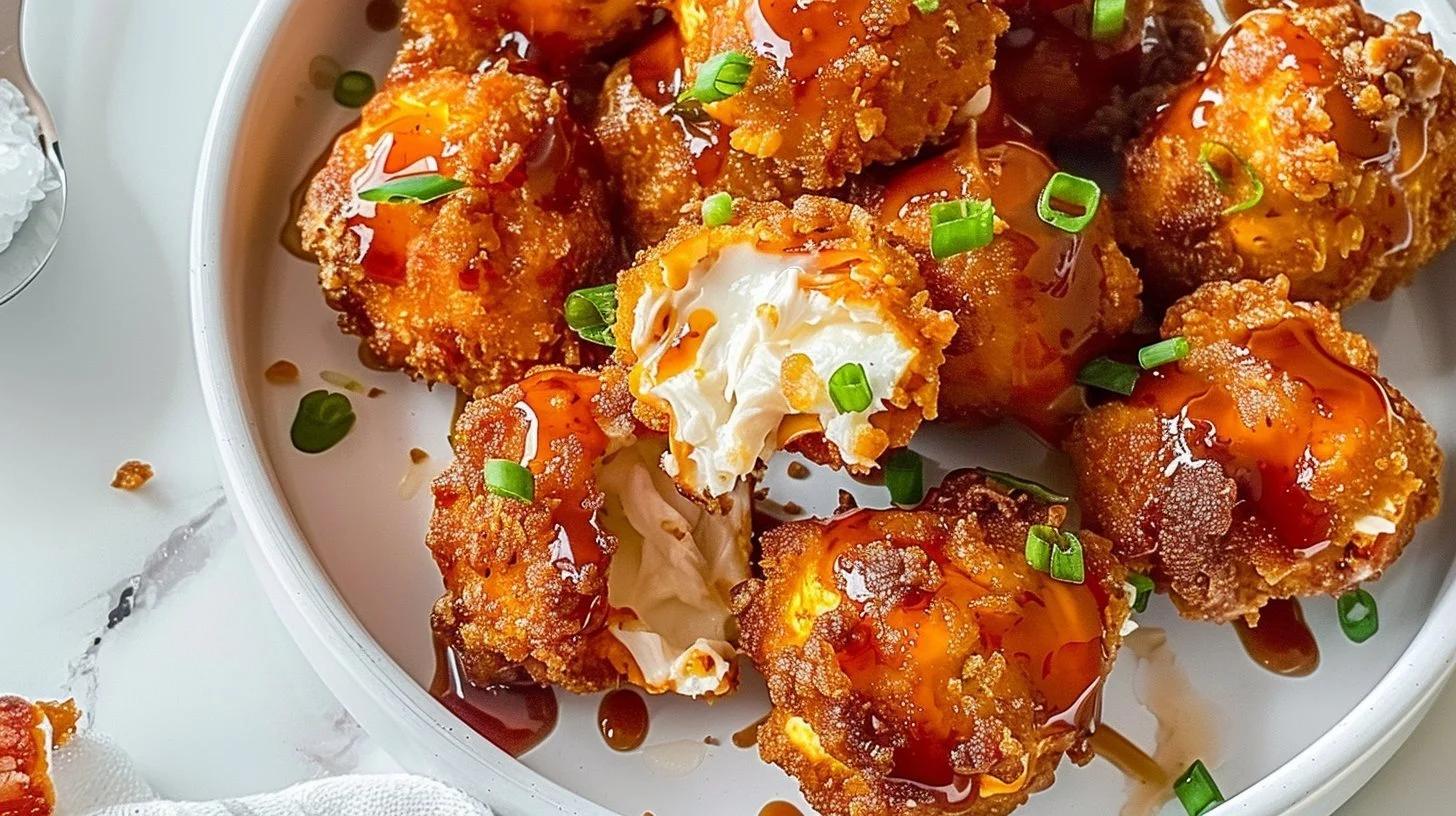 Buffalo Chicken Cheese Bombs