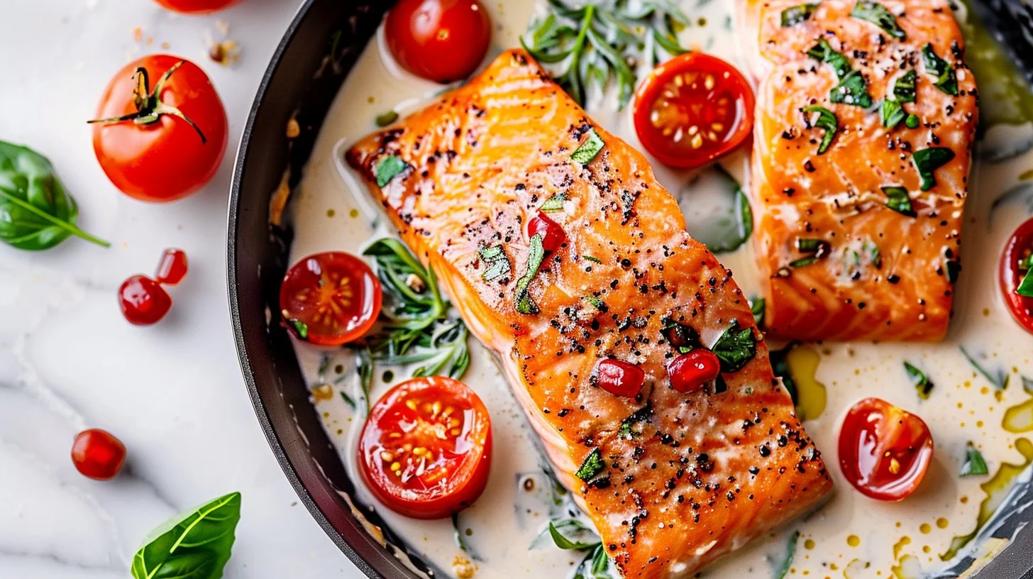 Creamy Tuscan Salmon