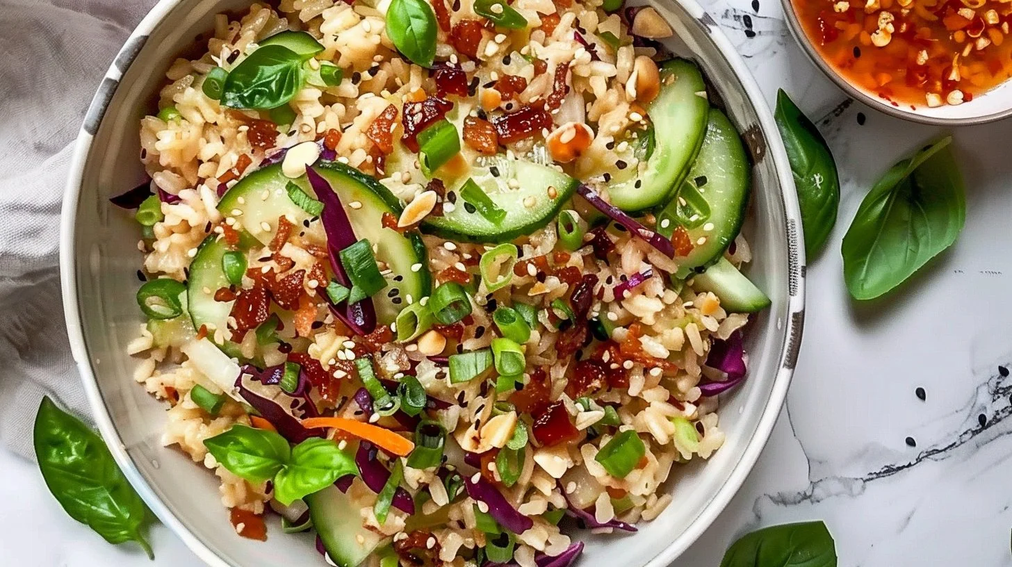 Crispy Rice Salad