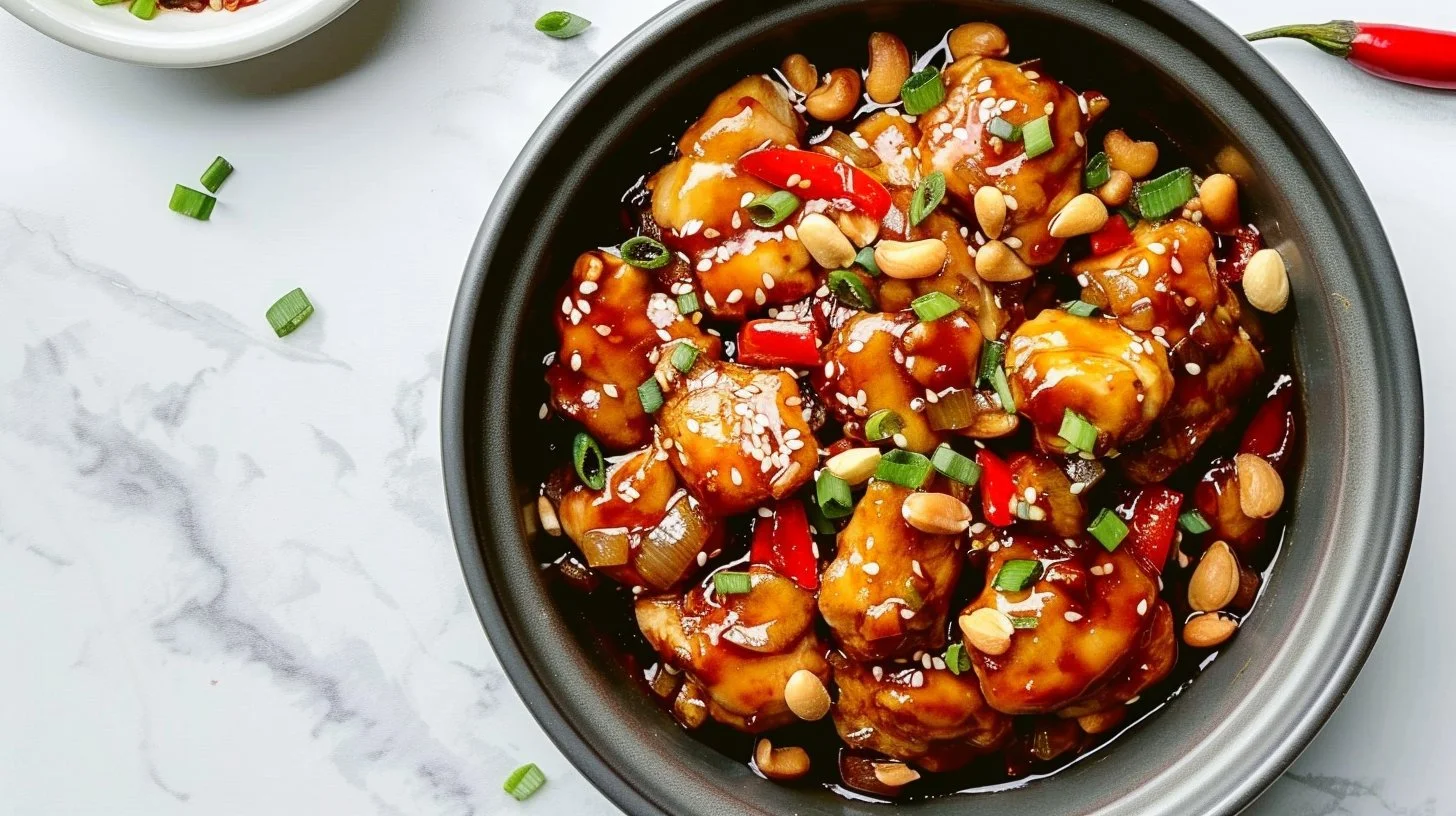 Crockpot Kung Pao Chicken