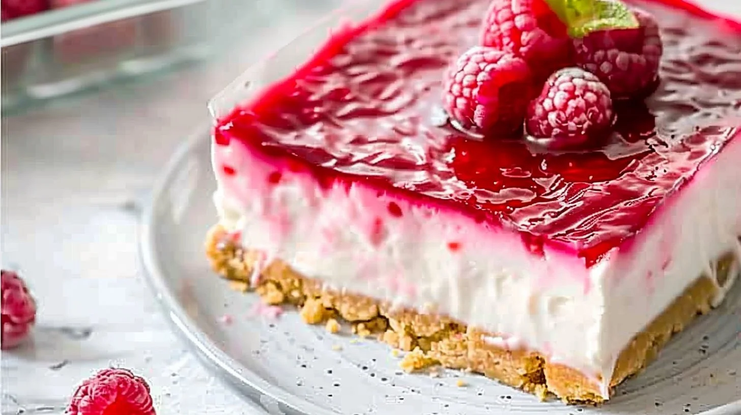 Dreamy Raspberry Cheesecake