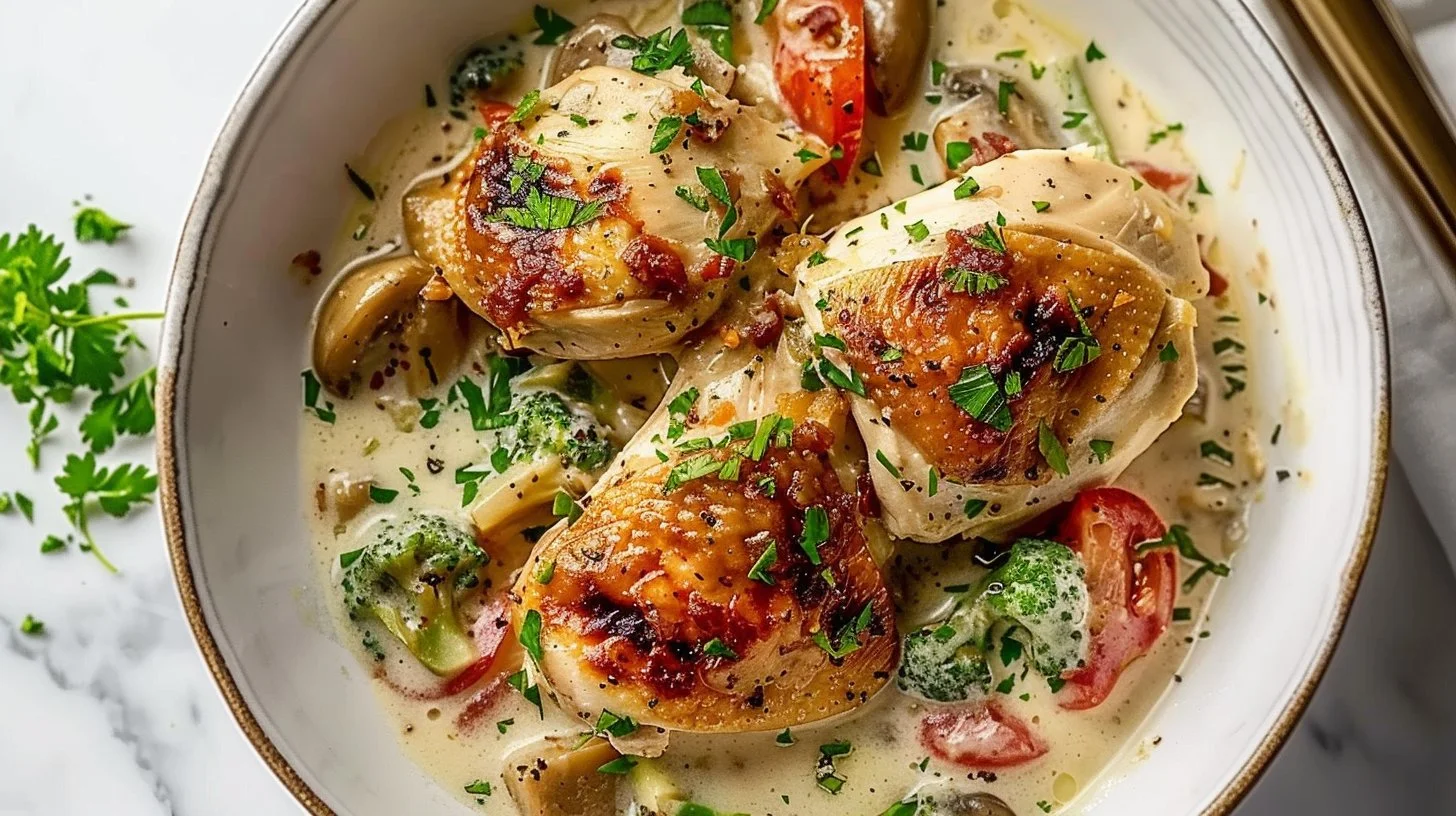 Homemade Chicken à la King