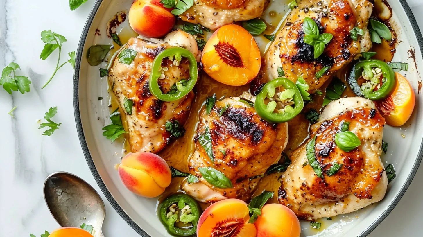 Jalapeno Peach Chicken