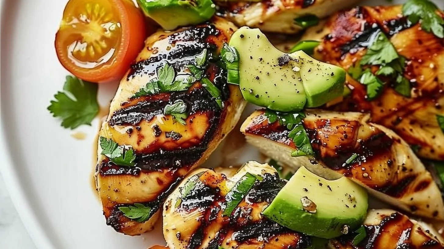 Juicy Grilled California Avocado Chicken