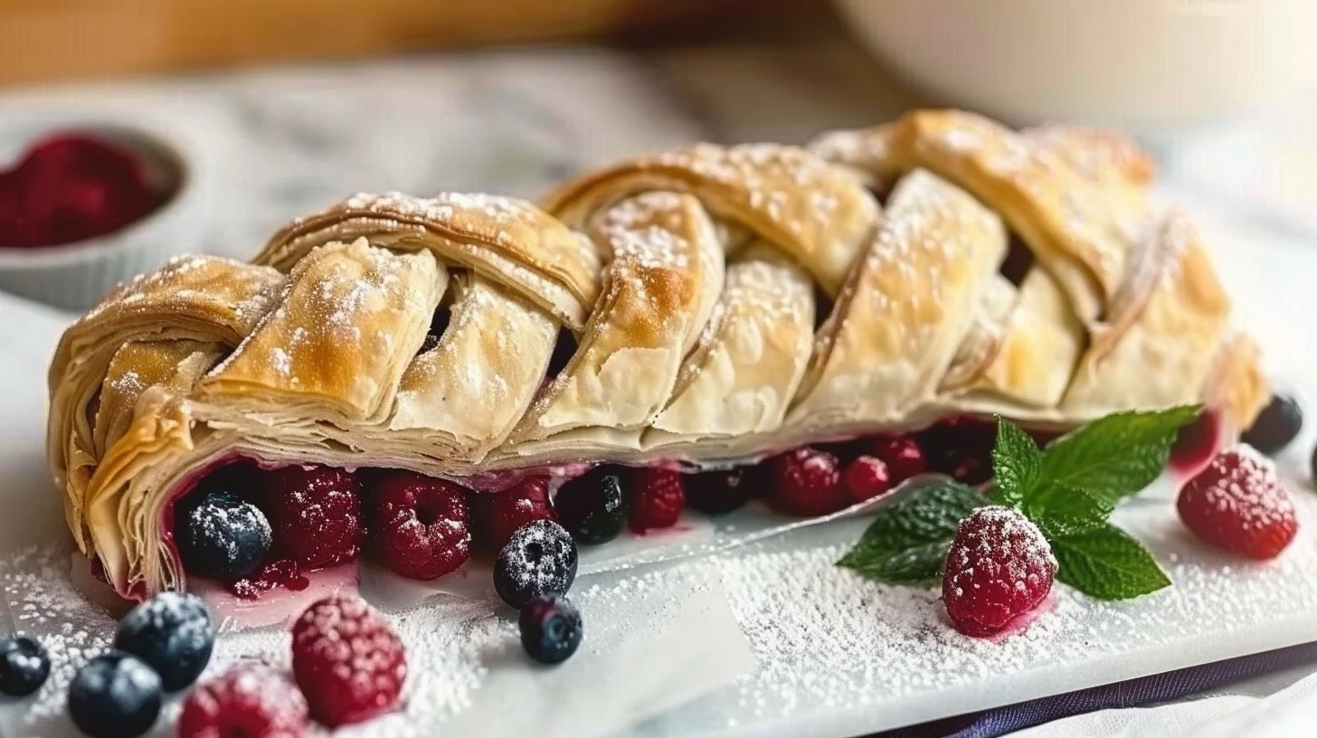 Mixed Berry Strudel