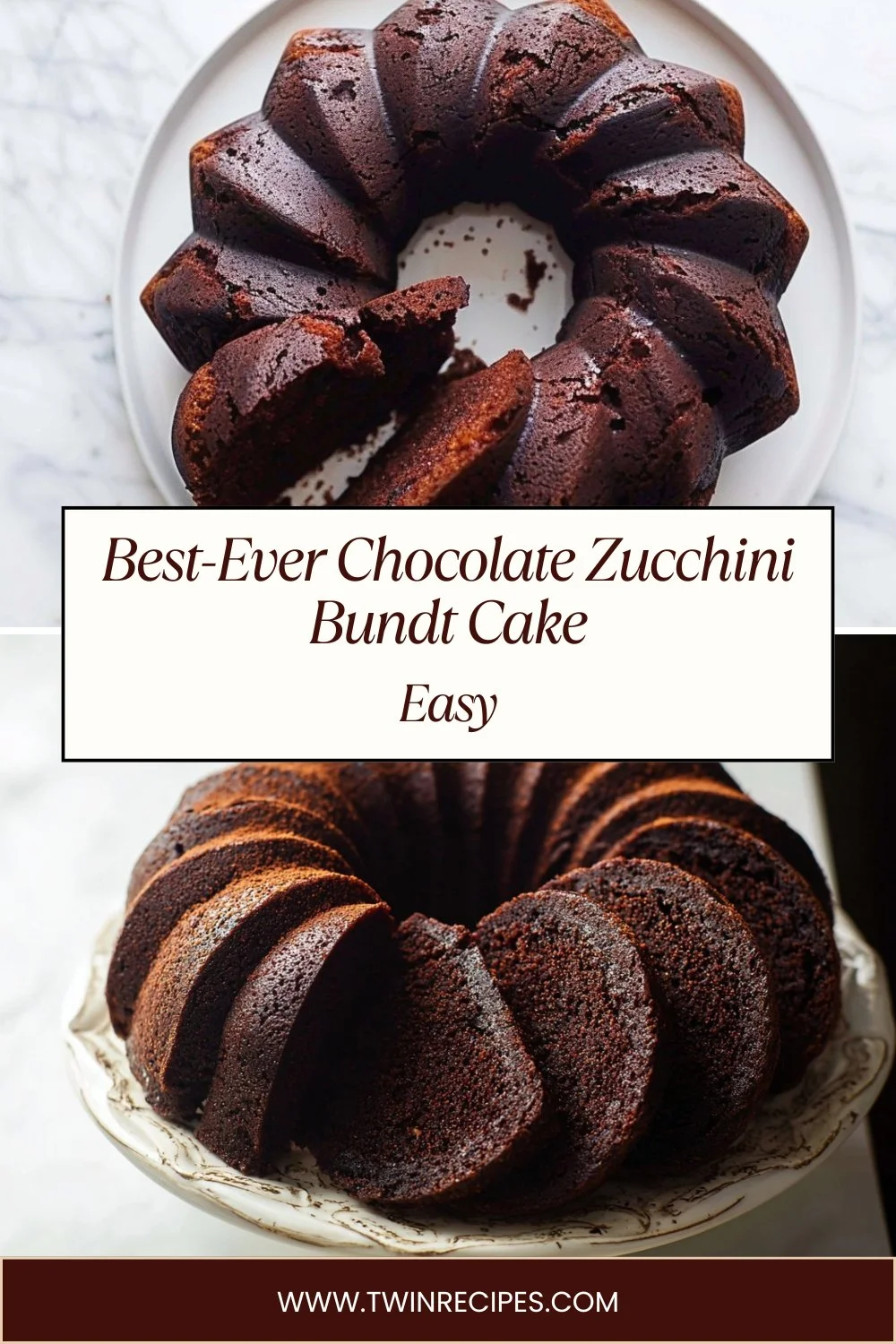 Best Ever Chocolate Zucchini Bundt Cake
