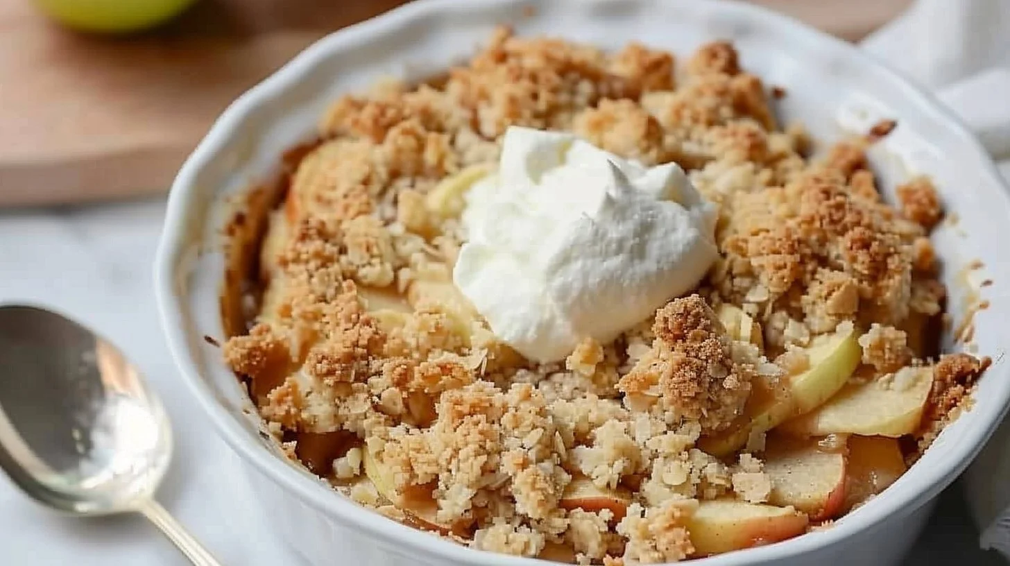 Homemade Apple Crumble