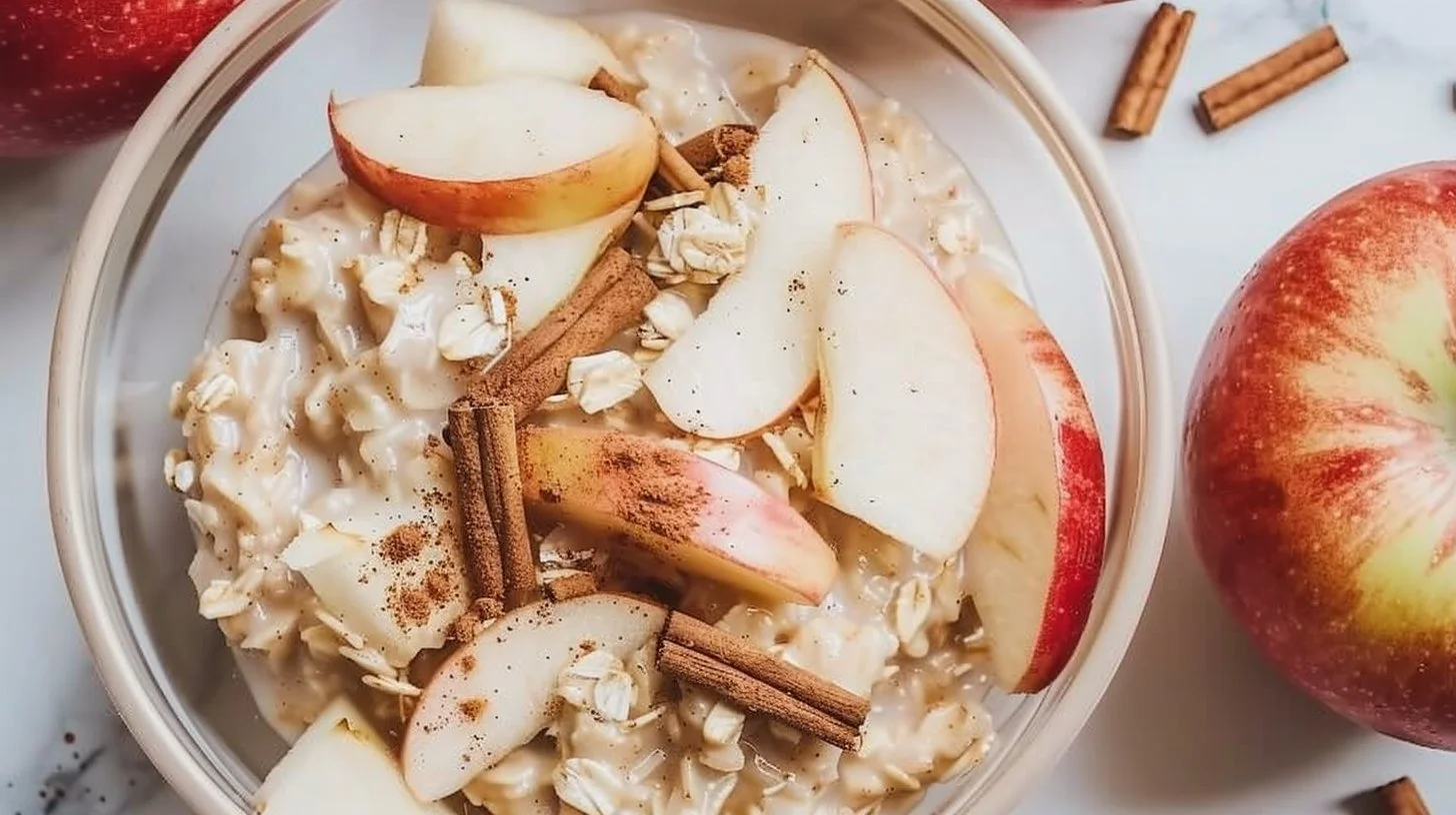 Apple Cinnamon Overnight Oats