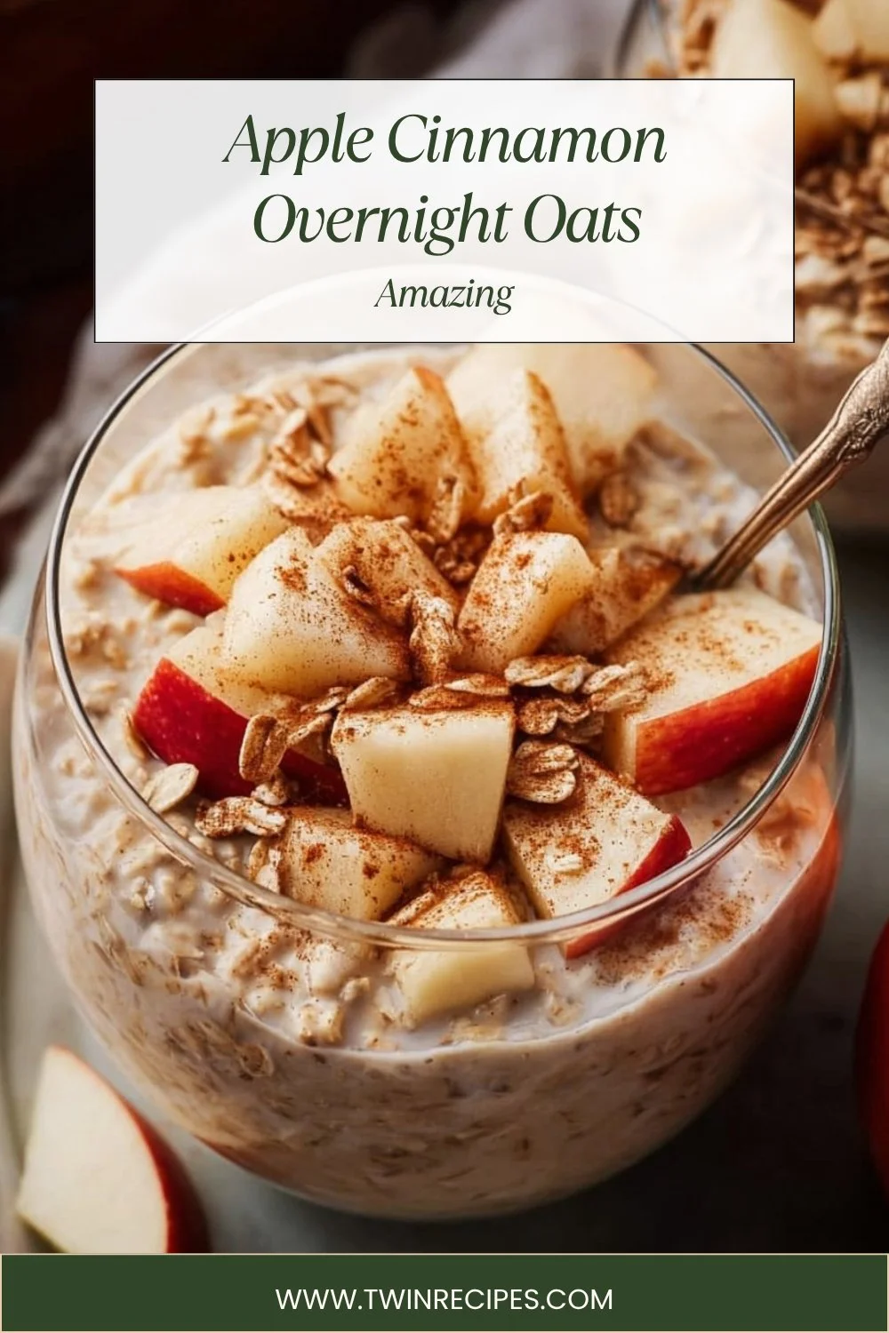 Apple Cinnamon Overnight Oats