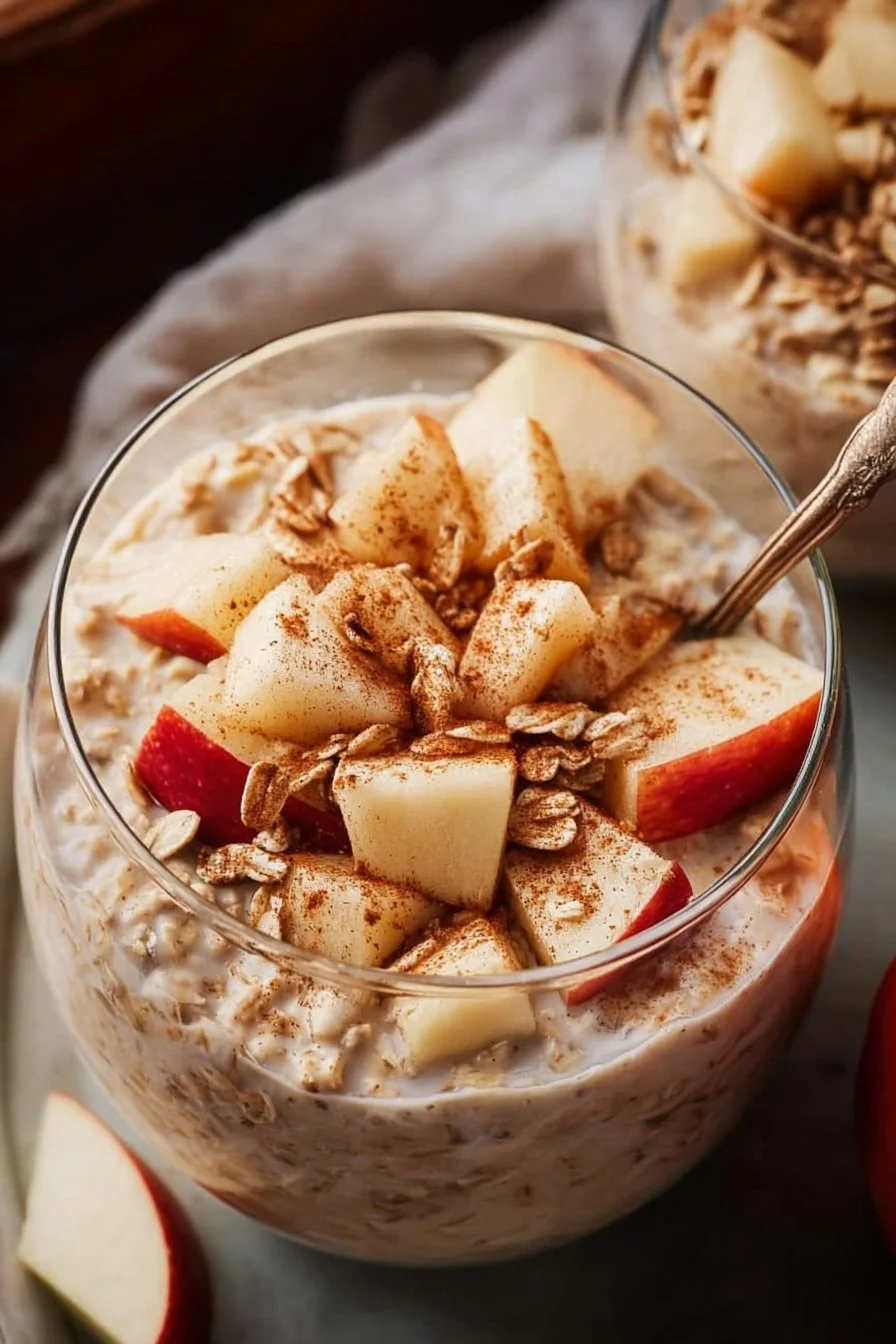 Apple Cinnamon Overnight Oats