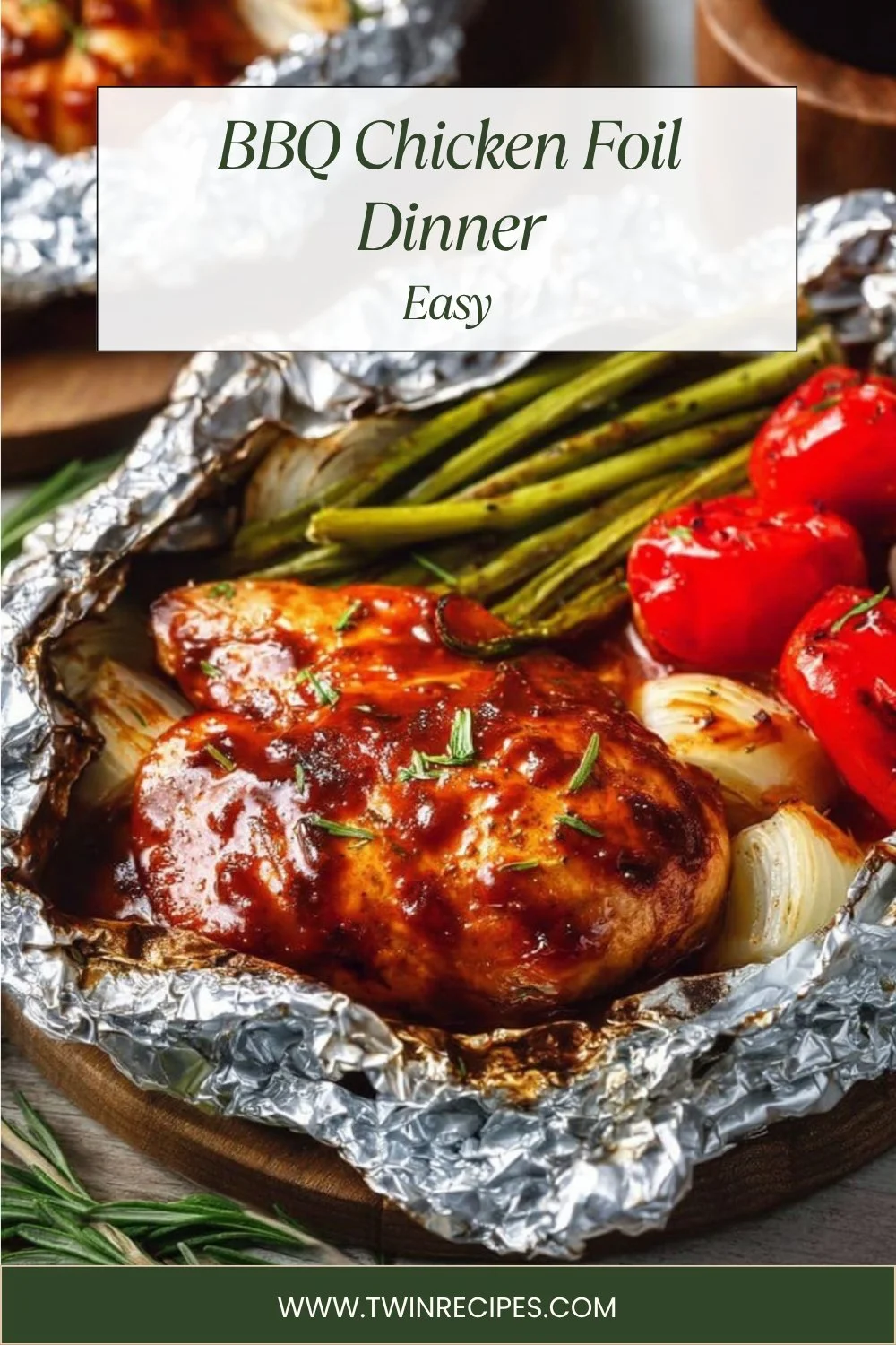 BBQ Chicken Foil Dinner