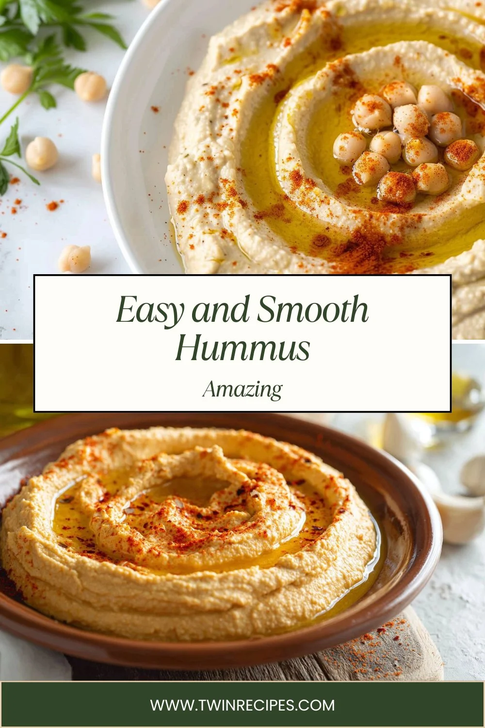 Easy and Smooth Hummus