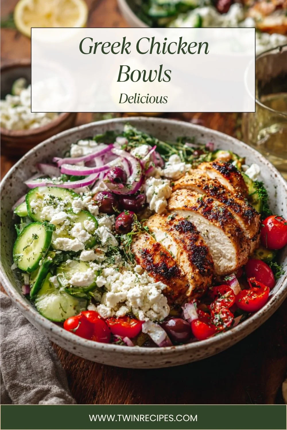 Greek Chicken Bowls