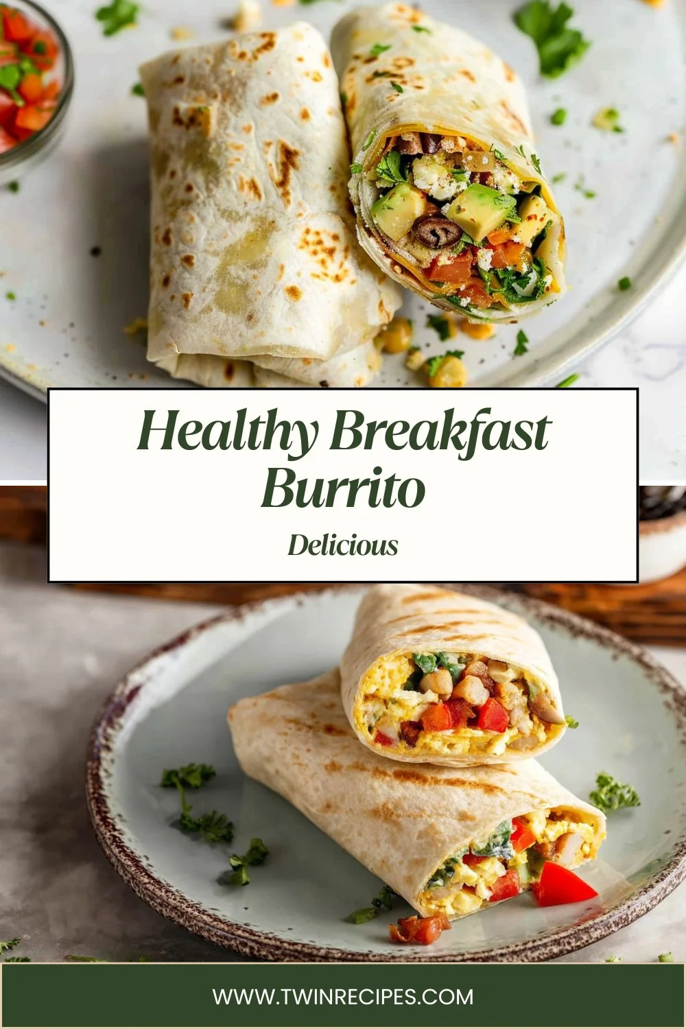 Healthy Breakfast Burrito