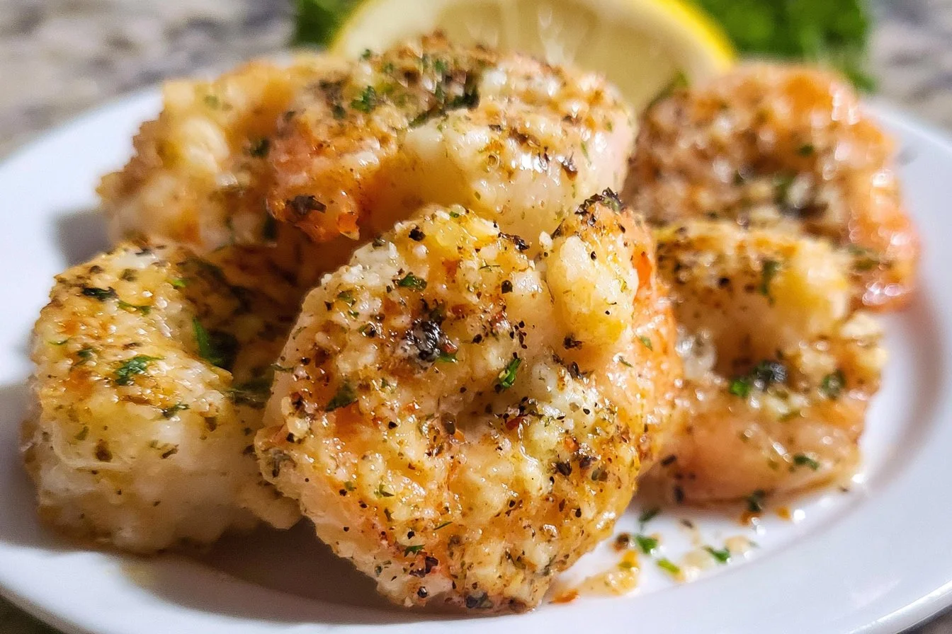 Air Fryer Garlic Parmesan Shrimp