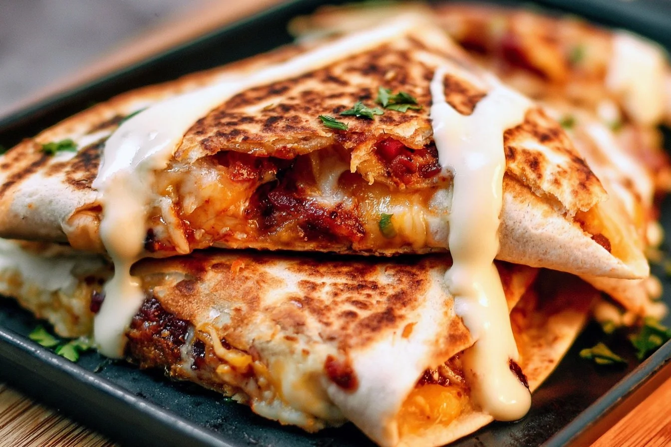 Crispy Sheet Pan Quesadillas for a Crowd