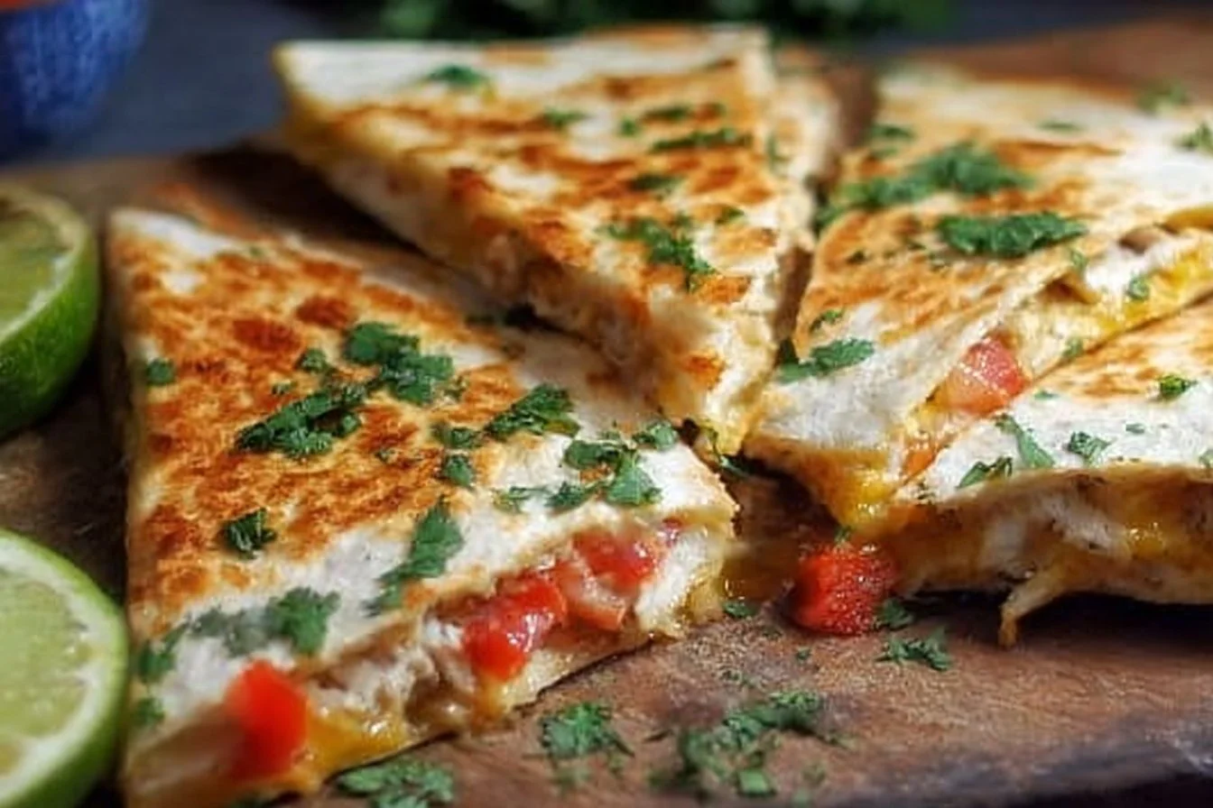 Easy Chicken Quesadillas