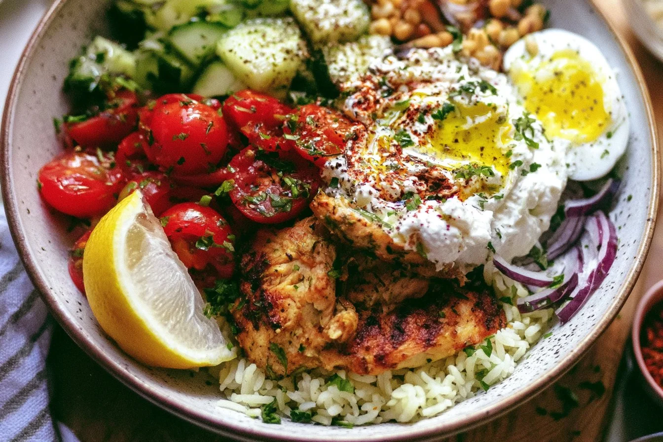 Greek Chicken Bowls