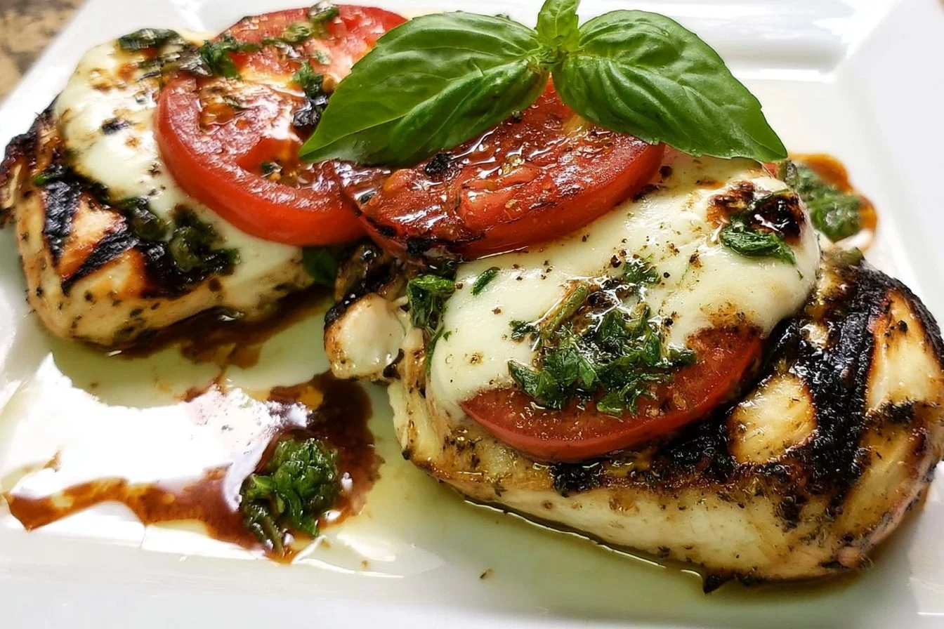 Grilled Chicken Caprese