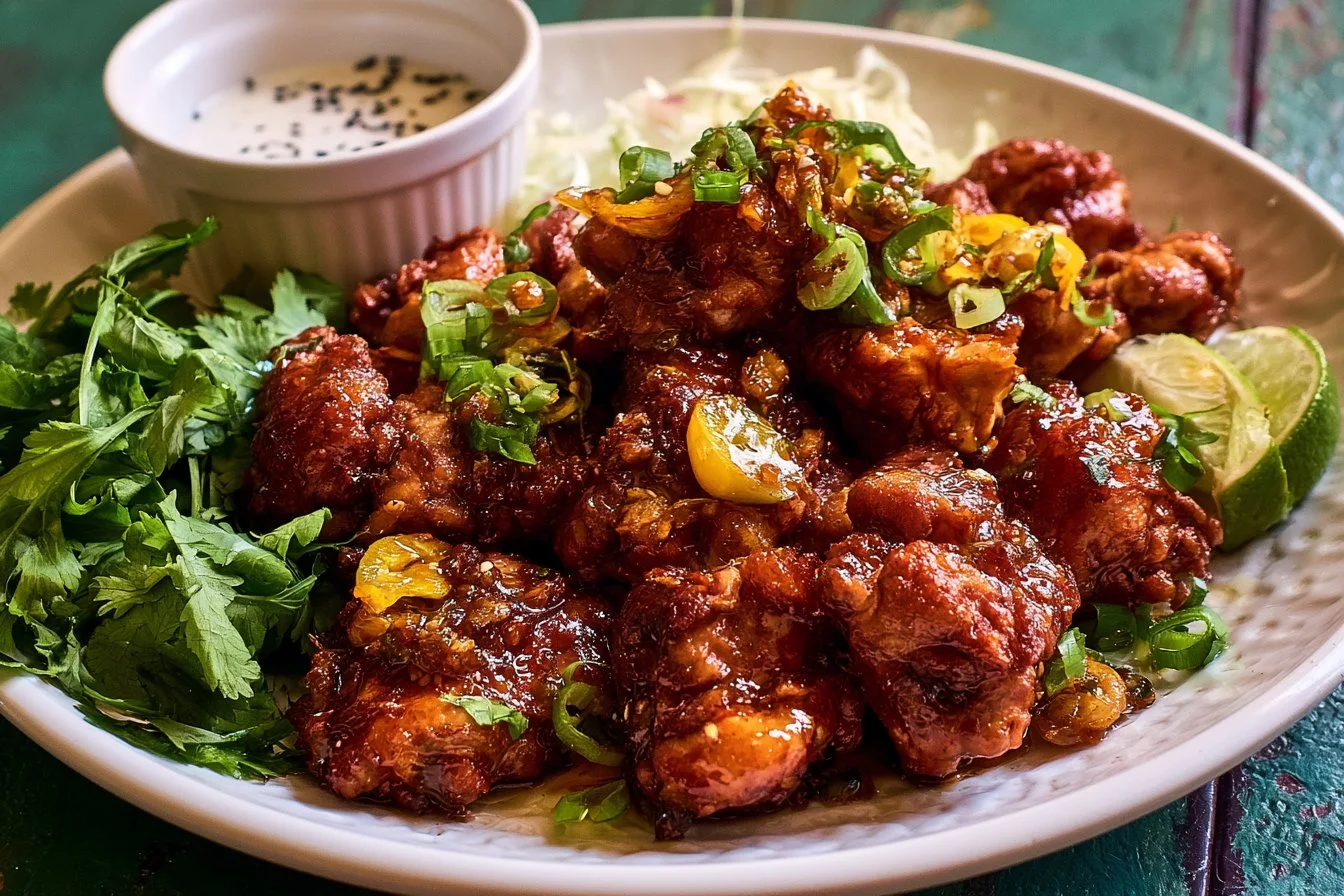 Hot Honey Garlic Chicken