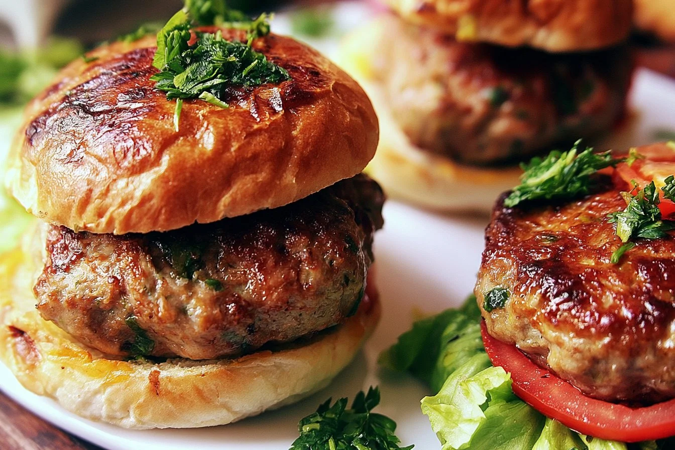 Juicy Turkey Burgers