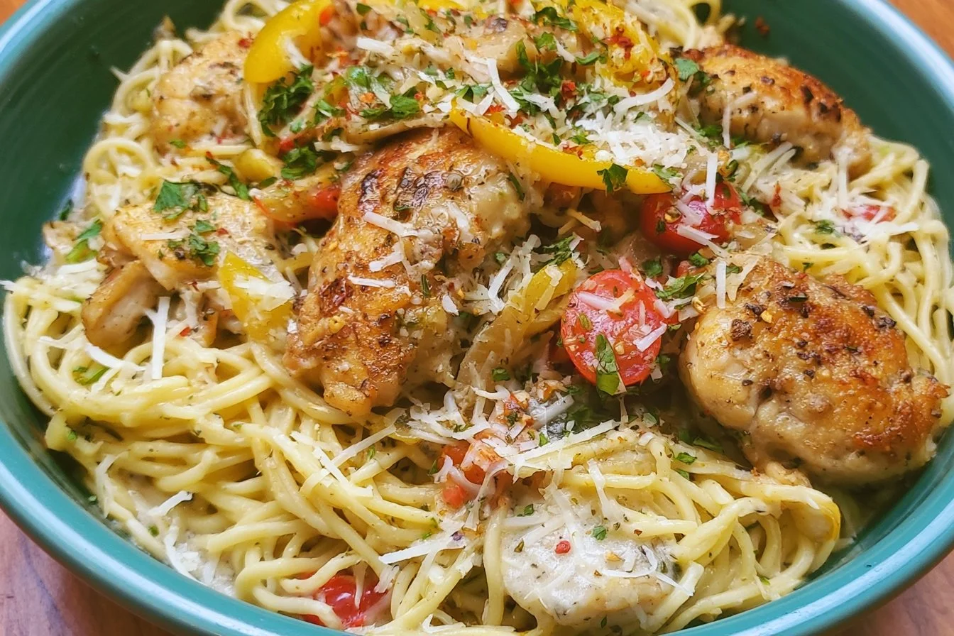 Olive Garden Chicken Scampi Pasta