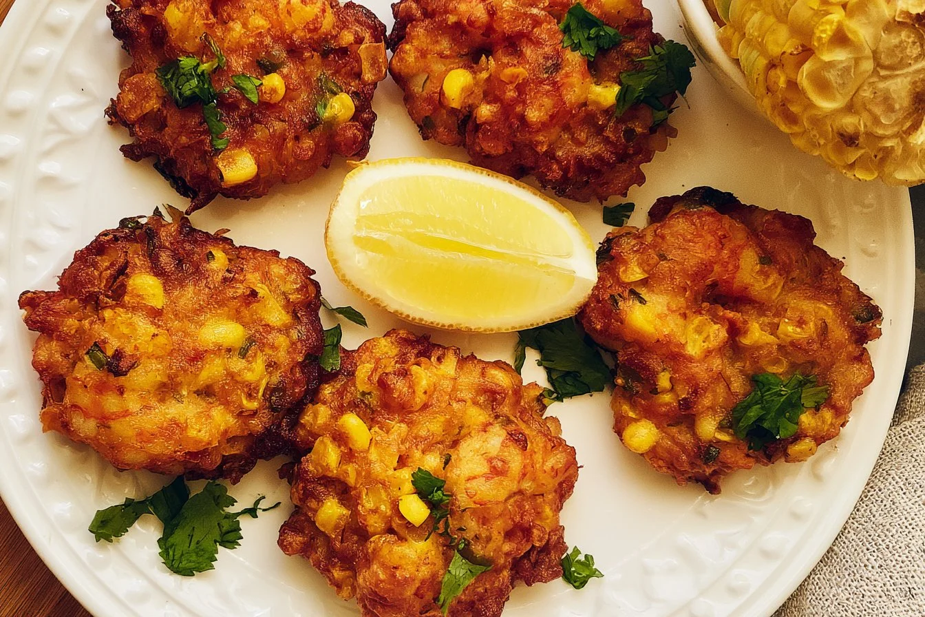 Shrimp and Corn Fritters