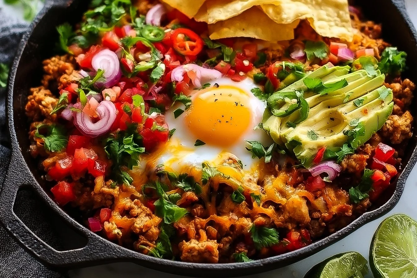 Turkey Taco Skillet