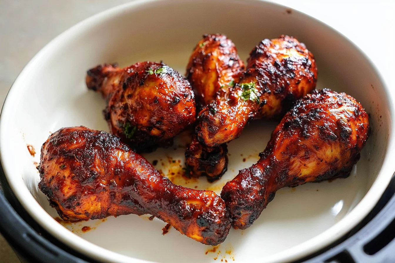 Air Fryer BBQ Chicken Drumsticks