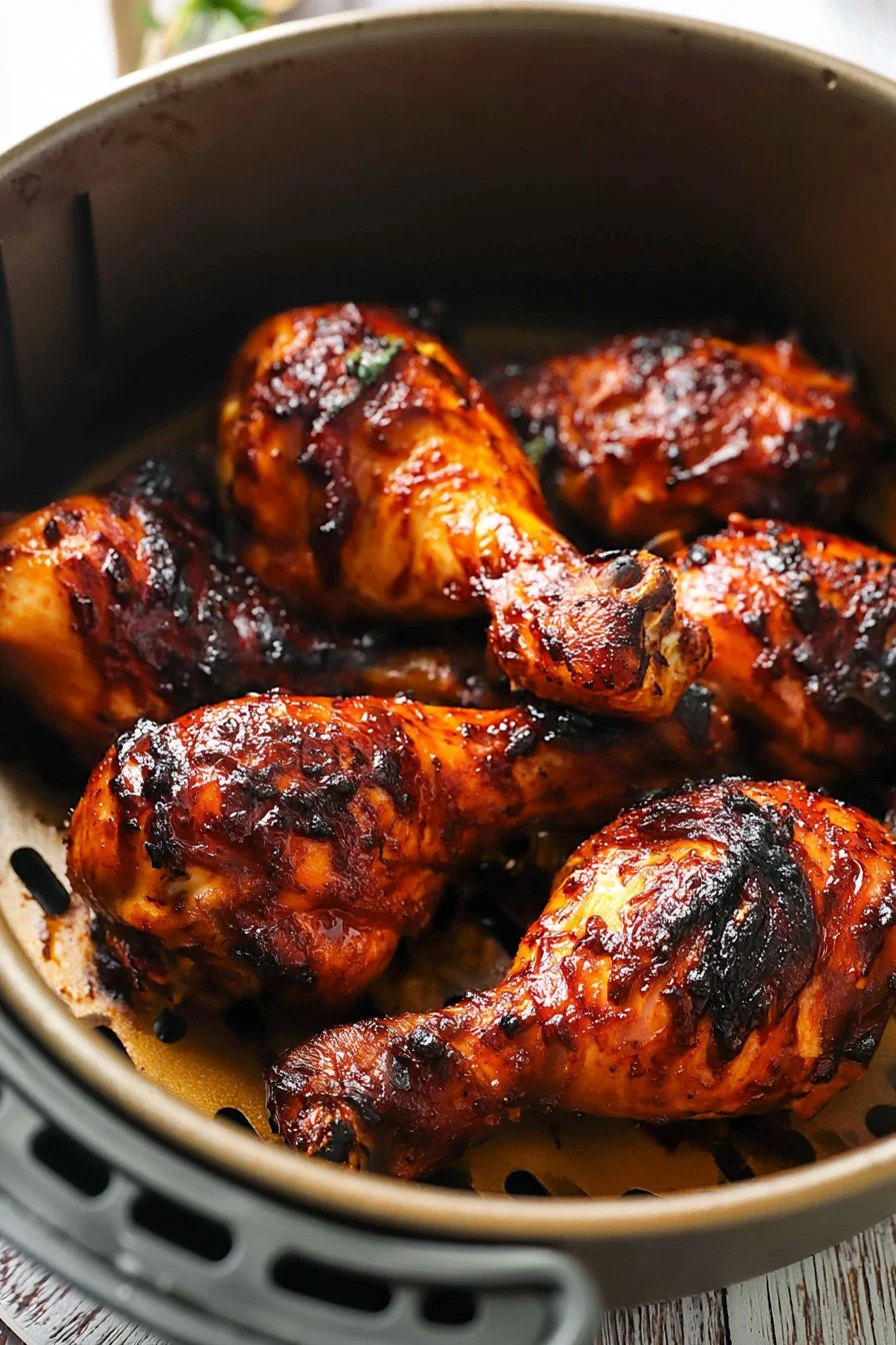 Air Fryer BBQ Chicken Drumsticks
