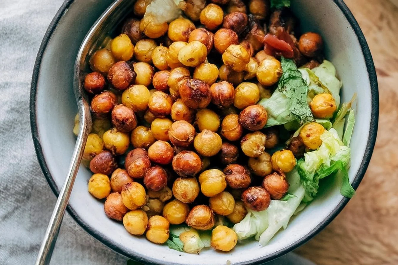 Air Fryer Chickpeas