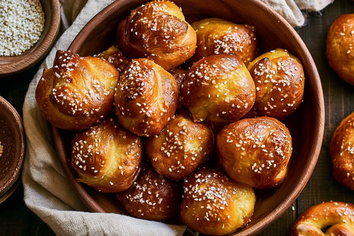 Air Fryer Pretzel Bites