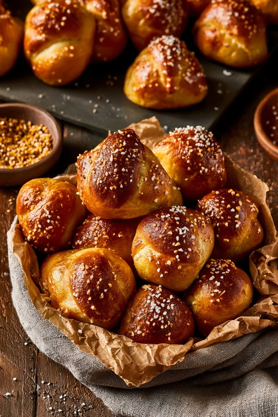 Air Fryer Pretzel Bites