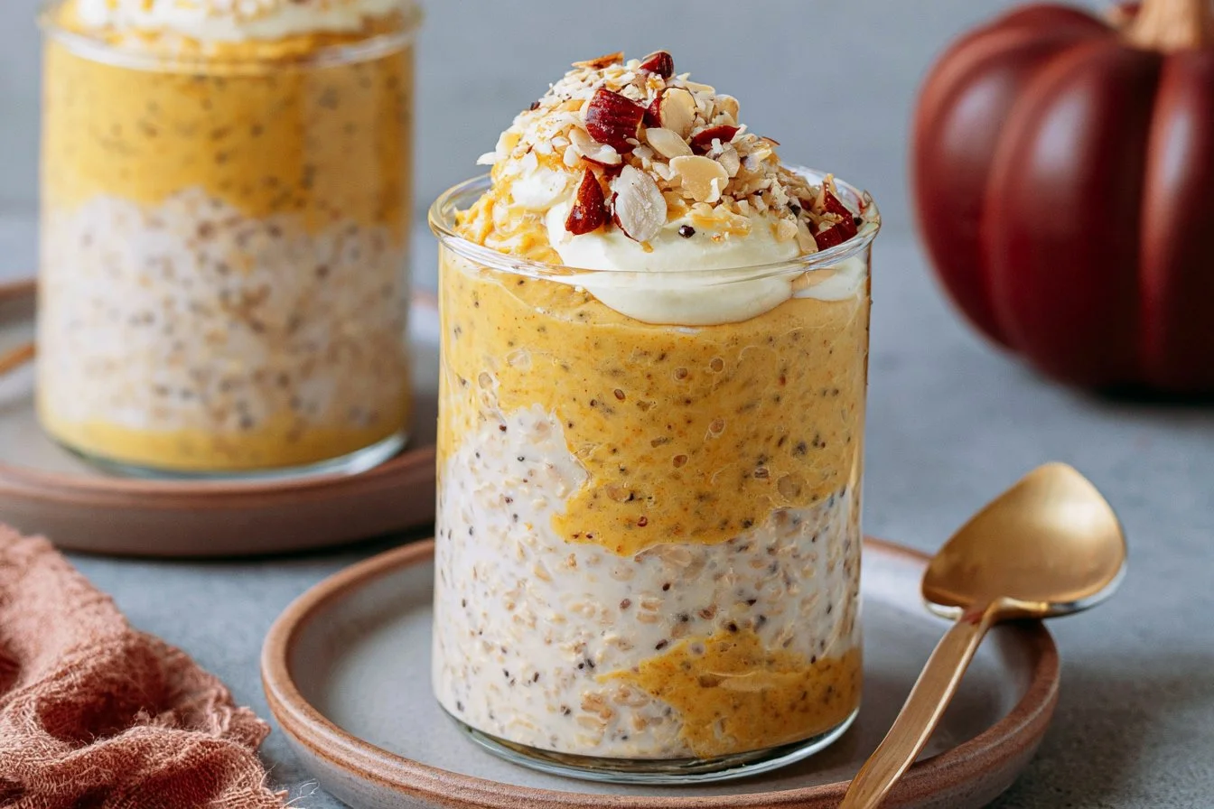 Pumpkin Overnight Oats Recipe