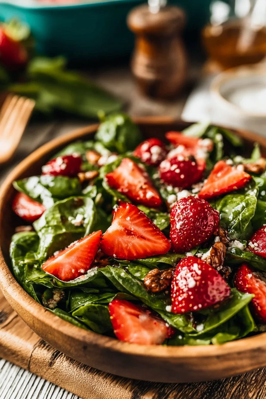 Spinach Strawberry Salad