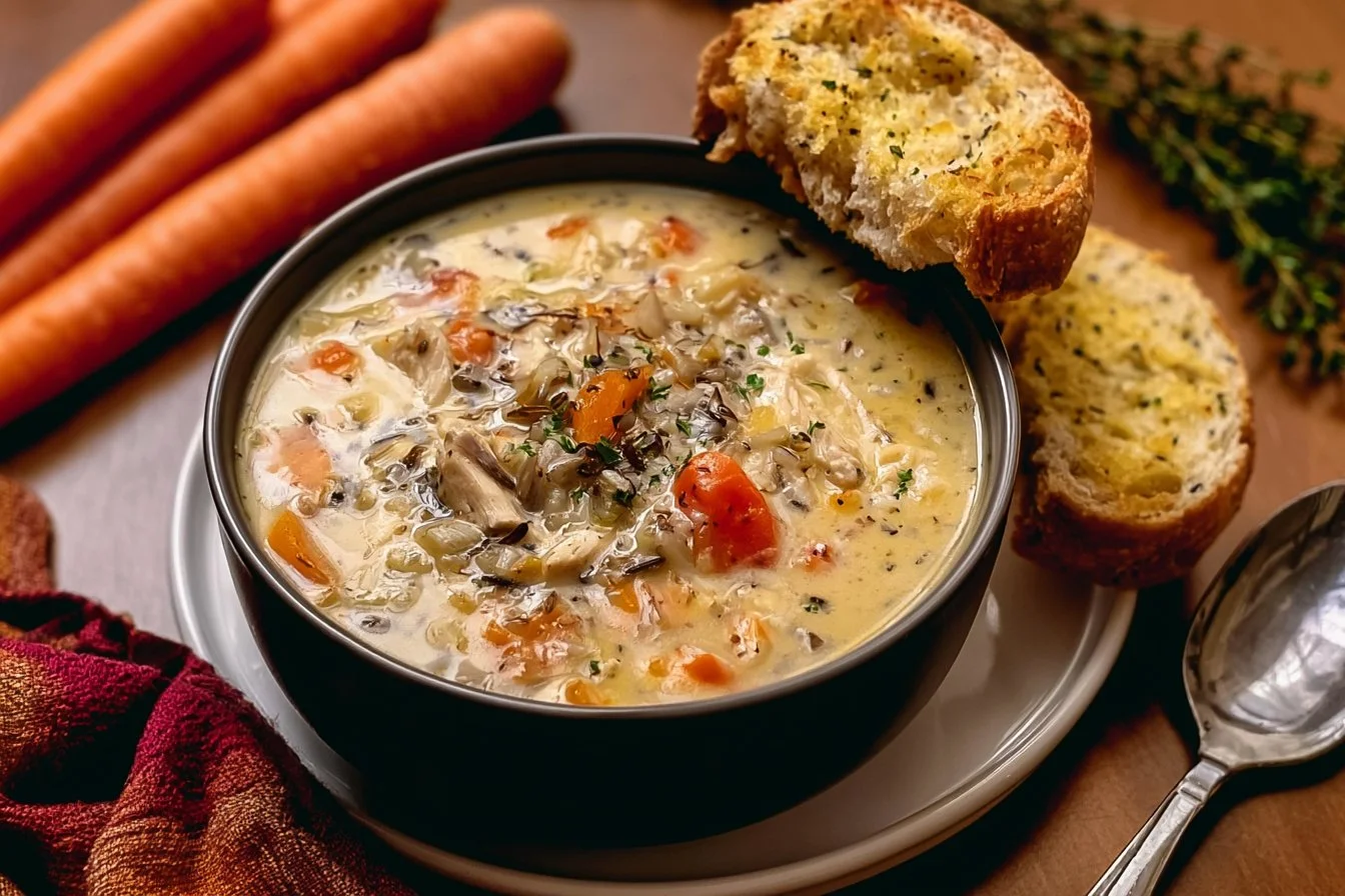Creamy Chicken and Wild Rice Soup