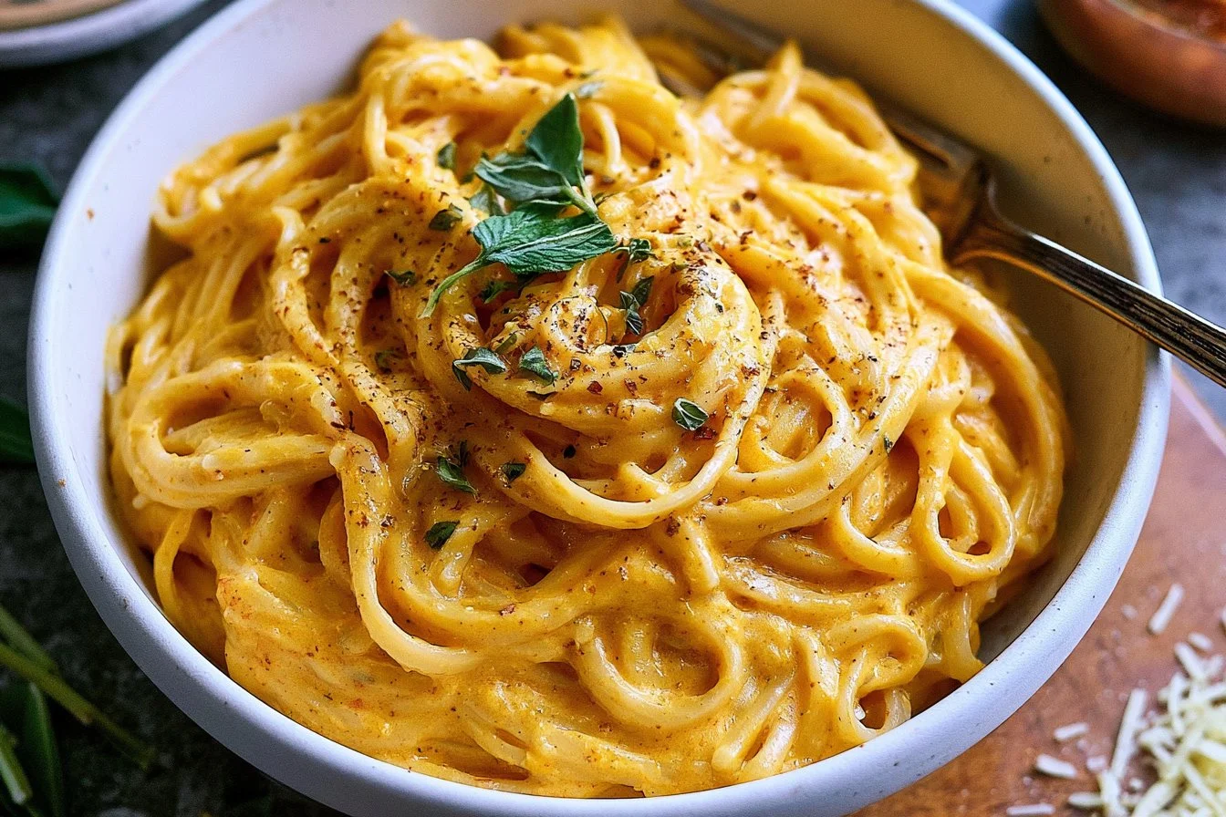 Creamy Pumpkin Alfredo