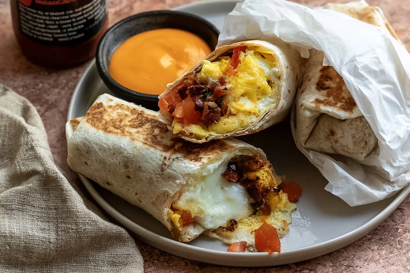 Freezer Breakfast Burritos